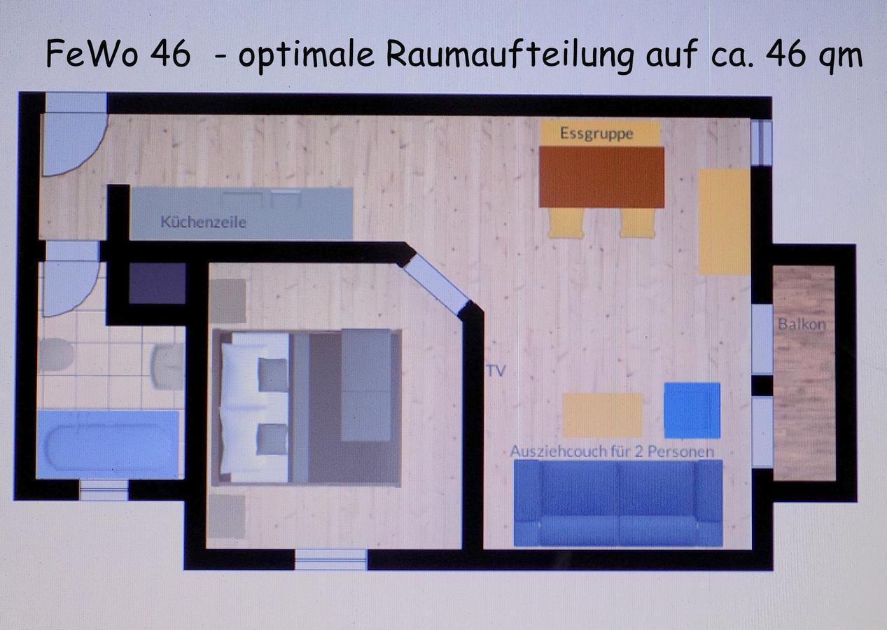 Ferienland Sonnenwald Fewo 46 Und Studio 50 In Schoefweg Bayerischer Wald Eksteriør bilde